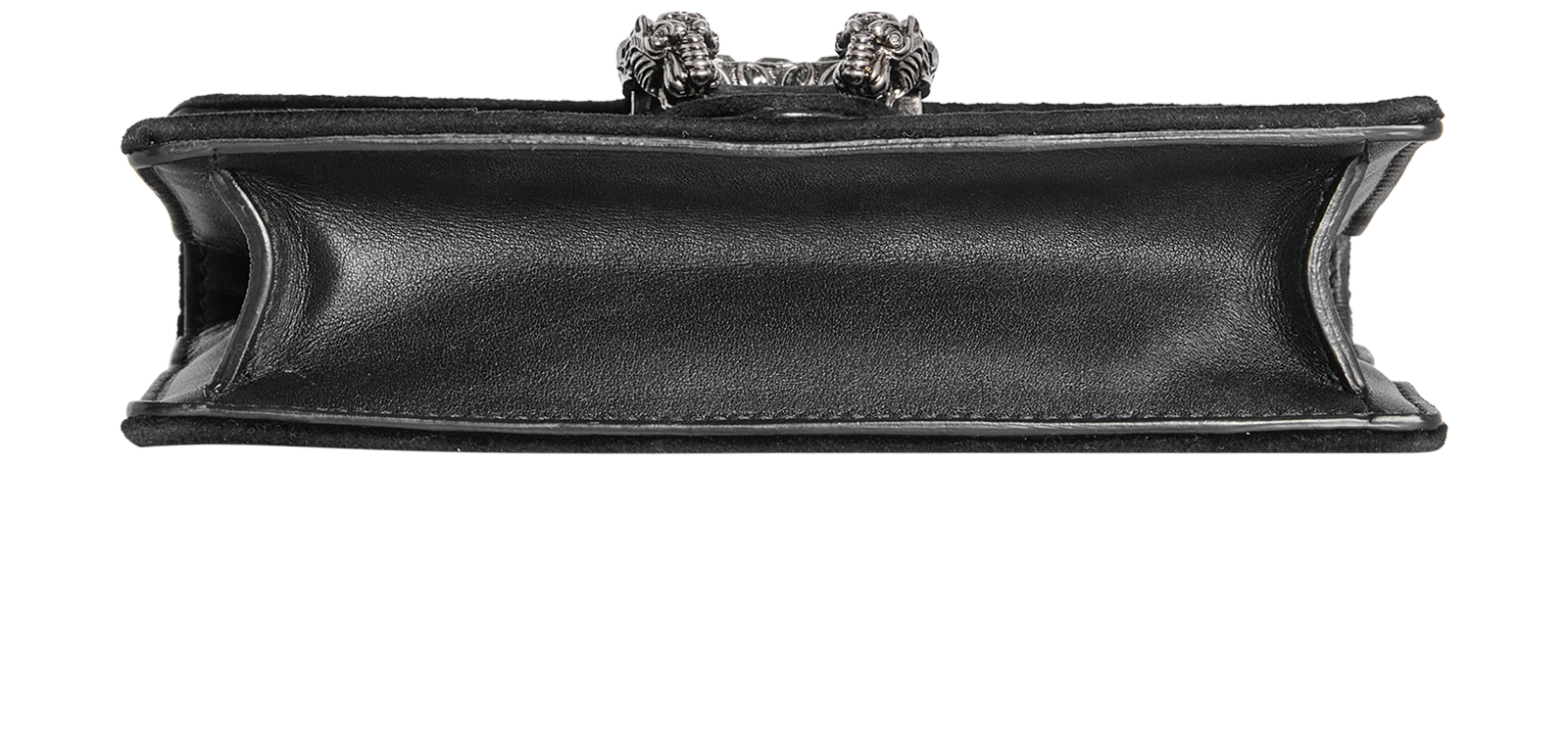 Dionysus Super Mini, &pound;495, Handbags, Black, Velvet, Top view